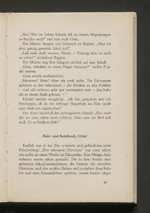 Hals- und Beinbruch, Gitta!