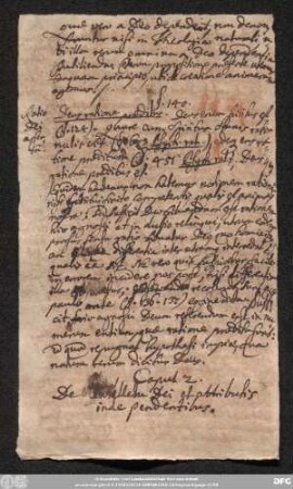 Caput II. De Intellectu Dei et attributis inde pendentibus.