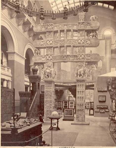 Copy of the Sanchi Gate in the South Kensington Museum