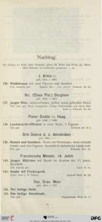 Nachtrag (Nr. 136-171)