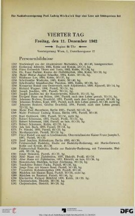 Personenbildnisse (Nr. 1252-1351)