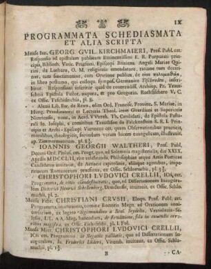 Programmata Schediasmata Et Alia Scripta
