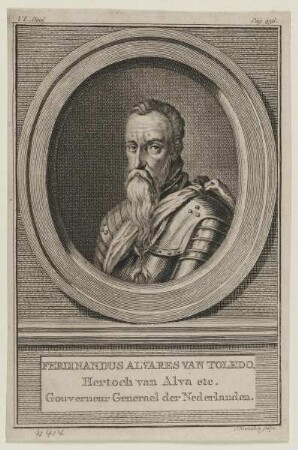 Bildnis des Herzog Ferdinand Alvares van Toledo