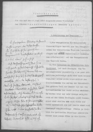 Wasseralfingen mit Hofen (Aalen): Pfarrbericht 1934