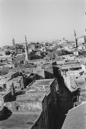 Stadt Rhodos : Blick über die Stadt Rhodos.