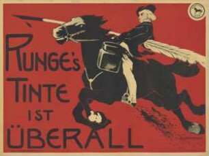 Runges Tinte ist überall