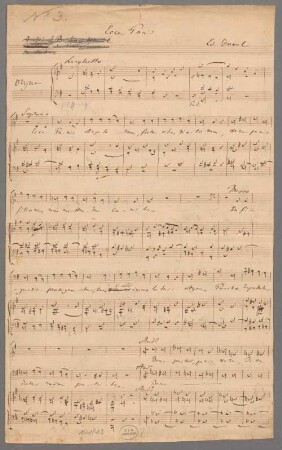 Ecce panis; G; V (2), org - BSB Mus.Schott.Ha 8876-9