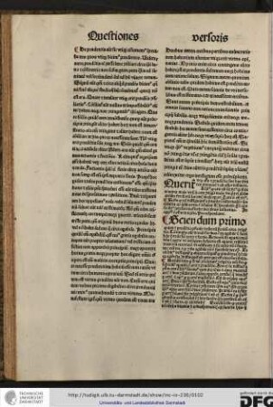 Queritur utrum ars et prudentia sint due virtutes abinvicem et ab aliis distincte, arguitur primo quod ars non sit virtus...
