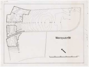 Versuchs- und Forschungsanstalt für Gartenbau, Marquardt: Höhenlinienplan