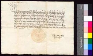 König Albrecht bekundet, dass er Thimo von Colditz beauftragt hat, den Huldigungseid der Städte Bautzen und Kamenz entgegenzunehmen und weist die Städte an, Thimo von Colditz zu huldigen.