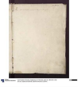 Skizzenbuch & Titelseite