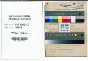 Entnazifizierung Helene Walter, geb. 09.12.1899 (Sekretaer)