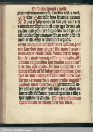 Ordo ad copulandu[m] spo[n]sum [et] spo[n]sam