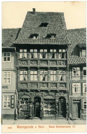 Wernigerode. Haus Breitestraße 72