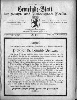 1904,45: No. 45, 6. November 1904