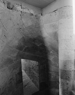 Castello Maniace — Treppenhaus im Nordwest-Turm