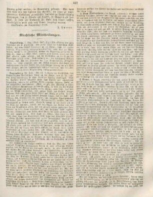 447-448 Kirchliche Mittheilungen