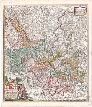 Circulus Electorum Rheni Sive Rhenanus Inferior : Complectens Accuratam Descriptionem Archiepiscopatus Moguntini, Coloniensis et Trevirensis, Palatinatus Rheni, et Comitatus Beilstein, Newenaer, Inferioris Isenburg et Reiferscheit
