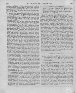 Schaden, A. v.: Graf Wallersee der unwissend Vermählte. Humoristische Schauergeschichte. Gera: Heinsius 1830