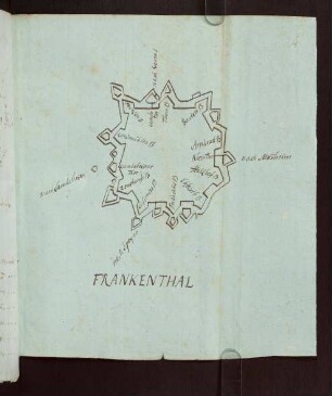35, Zeichnung: Festung Frankenthal