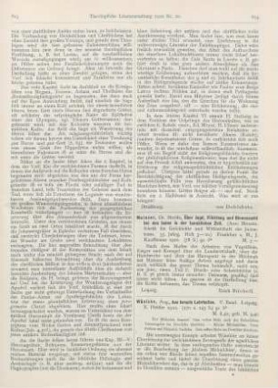 614-616 [Rezension] Wünsche, August, Aus Israels Lehrhallen. V. Band