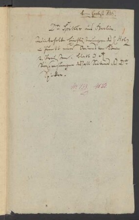 Konversationsheft 121 (etwa 18. - 25. September 1826)