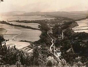 Erzgebirge. Gottleubatal bei Langenhennersdorf