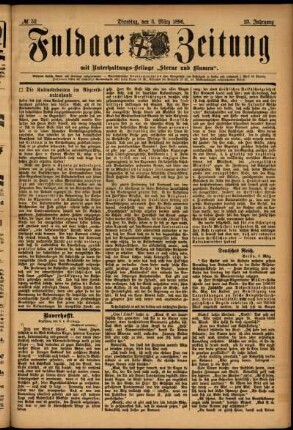 Ausgabe vom Dienstag, den 03. März 1896.