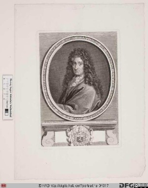 Bildnis Antoine Courtin (1651 de)