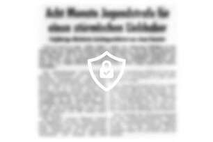 Acht Monate Jugendstrafe für einen stürmischen Liebhaber