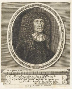 Bildnis des Iohannes Fridericus Rhetius