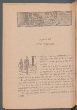 Capítulo XX - Ante el duque
