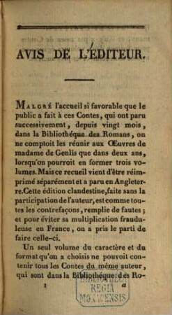 Nouveaux Contes Moraux, Et Nouvelles Historiques, 1