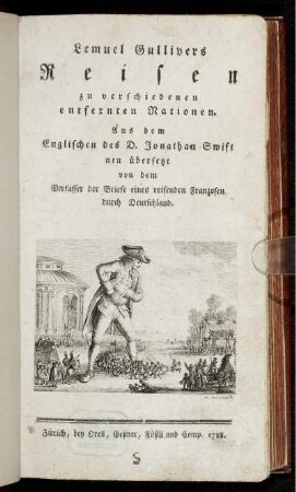 Lemuel Gullivers Reisen zu verschiedenen entfernten Nationen