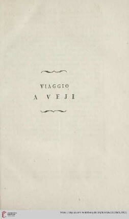 Viaggio a Veji