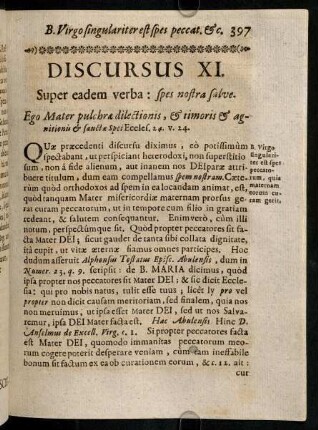 397-406, Discursus XI