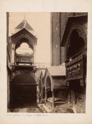 Santa Anastasia, Verona Grabmal des Guglielmo da Castelbarco: Ansicht