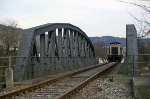Ingelfingen Kocherbrücke Lok 212 041 Ng Künzelsau-Weißbach