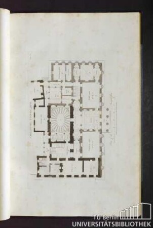Plate 12. Chillington, Staffordshire. Plan of the Principal floor.