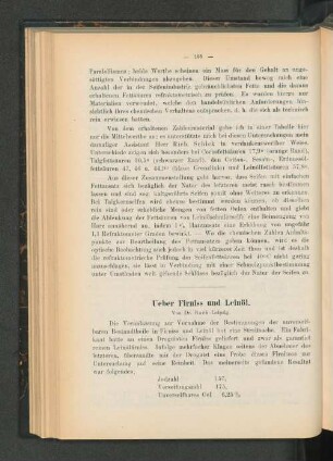 Ueber Firniss und Leinöl.
