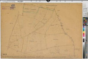 Sendenhorst (Sendenhorst), Flurbereinigung Sendenhorst, Bl. 33 Zuteilungskarten Flur 33