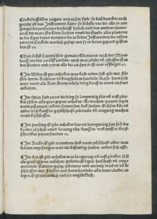 Das sechst Capitel ...