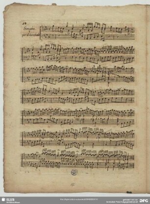 Sonata 1, A-Dur