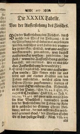207-214, Die XXXIX. - XL. Tabelle
