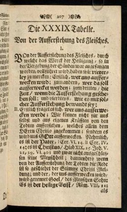 207-214, Die XXXIX. - XL. Tabelle