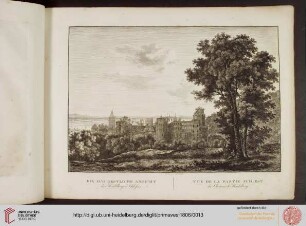 Die süd-östliche Ansicht des Heidelberger Schlosses
