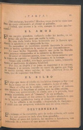 El amor
