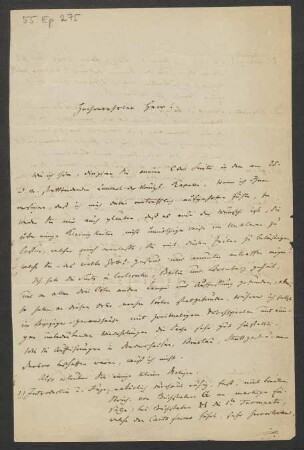 Brief an Karl August Krebs : 18.10.1865