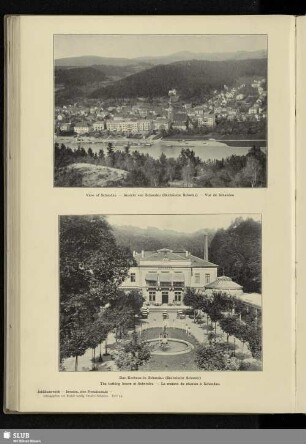 Ansicht von Schandau (Sächsische Schweiz) - Das Kurhaus in Schandau (Sächsische Schweiz)