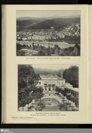 Ansicht von Schandau (Sächsische Schweiz) - Das Kurhaus in Schandau (Sächsische Schweiz)